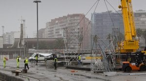 La primera piedra del Centro Botín abre la reforma del Frente Marítimo de Santander
