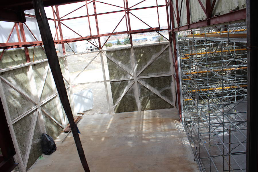 Fotos: Visita institucional a las obras de la Casa de la Música y el Teatro de Arroyo de la Encomienda