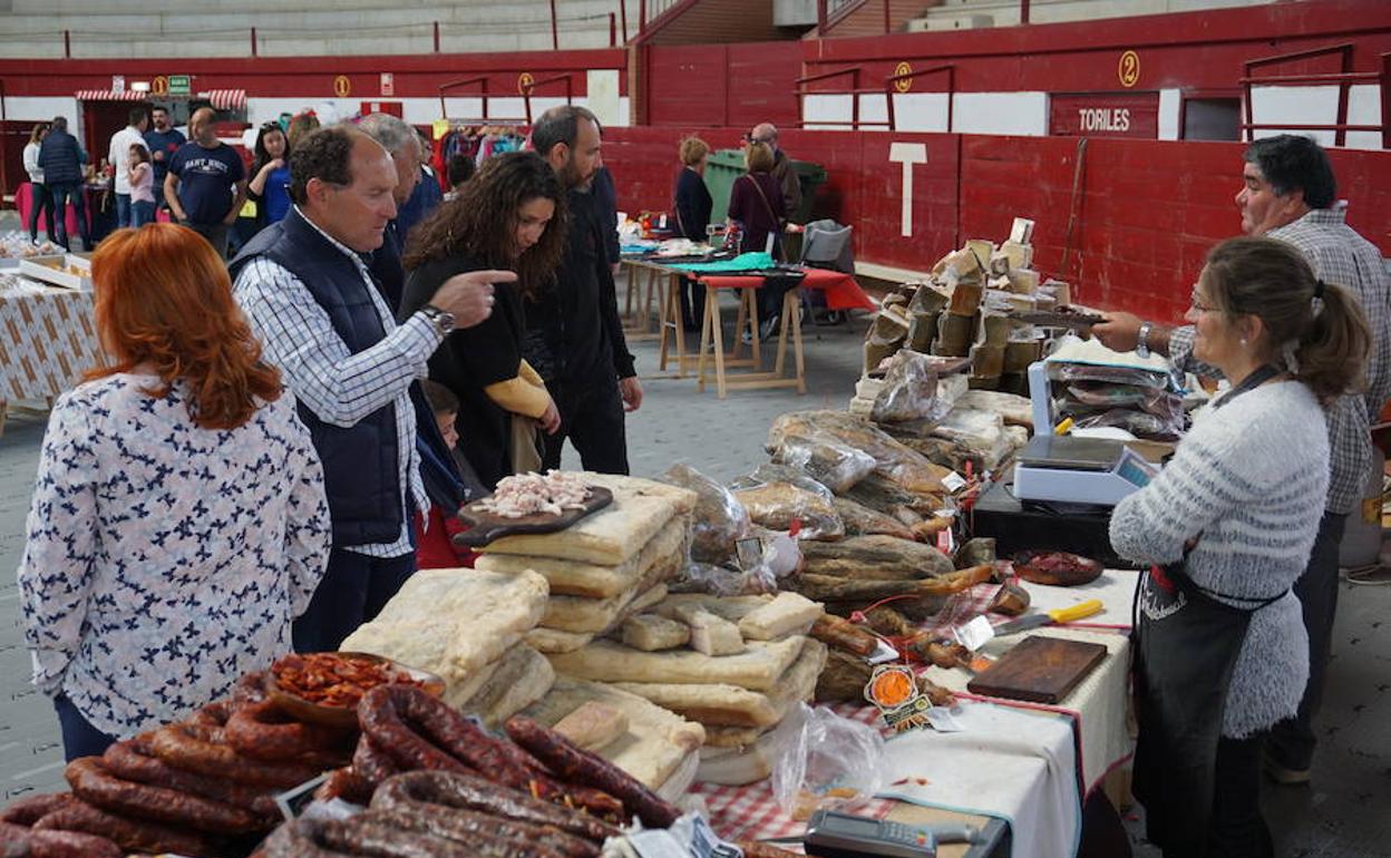 Gastronomía en El Mercado de Arroyo. 