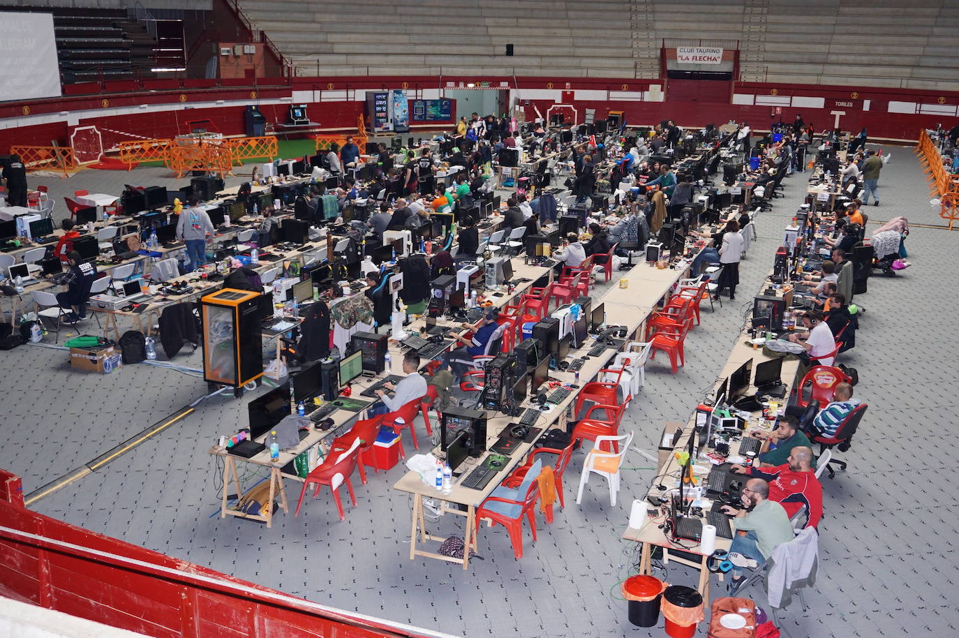 Mas de 400 participantes en la Lan Party arroyana. 