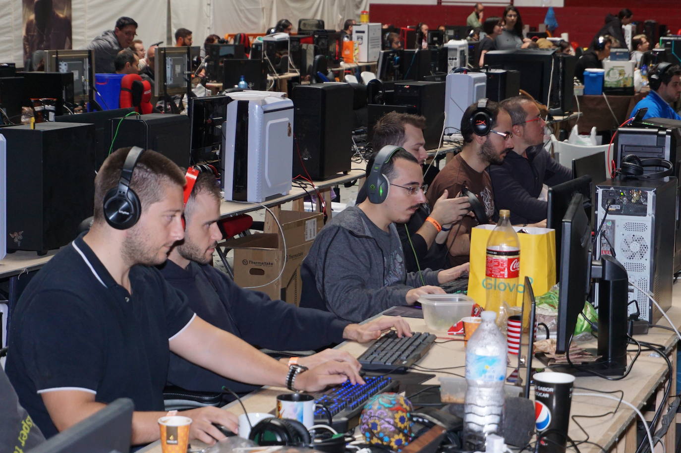Mas de 400 participantes en la Lan Party arroyana. 