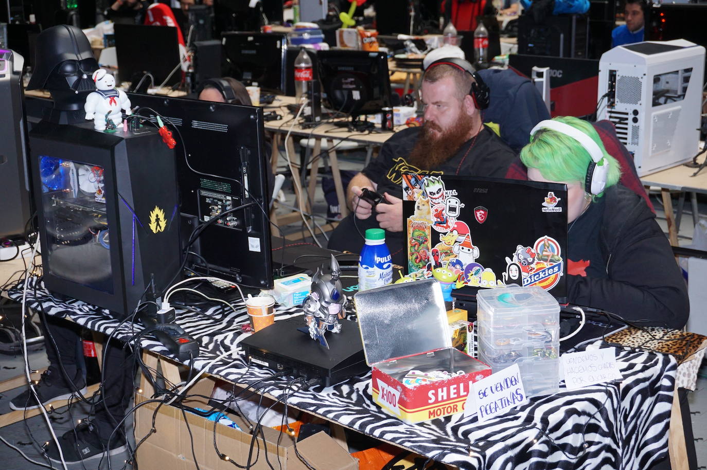 Mas de 400 participantes en la Lan Party arroyana. 