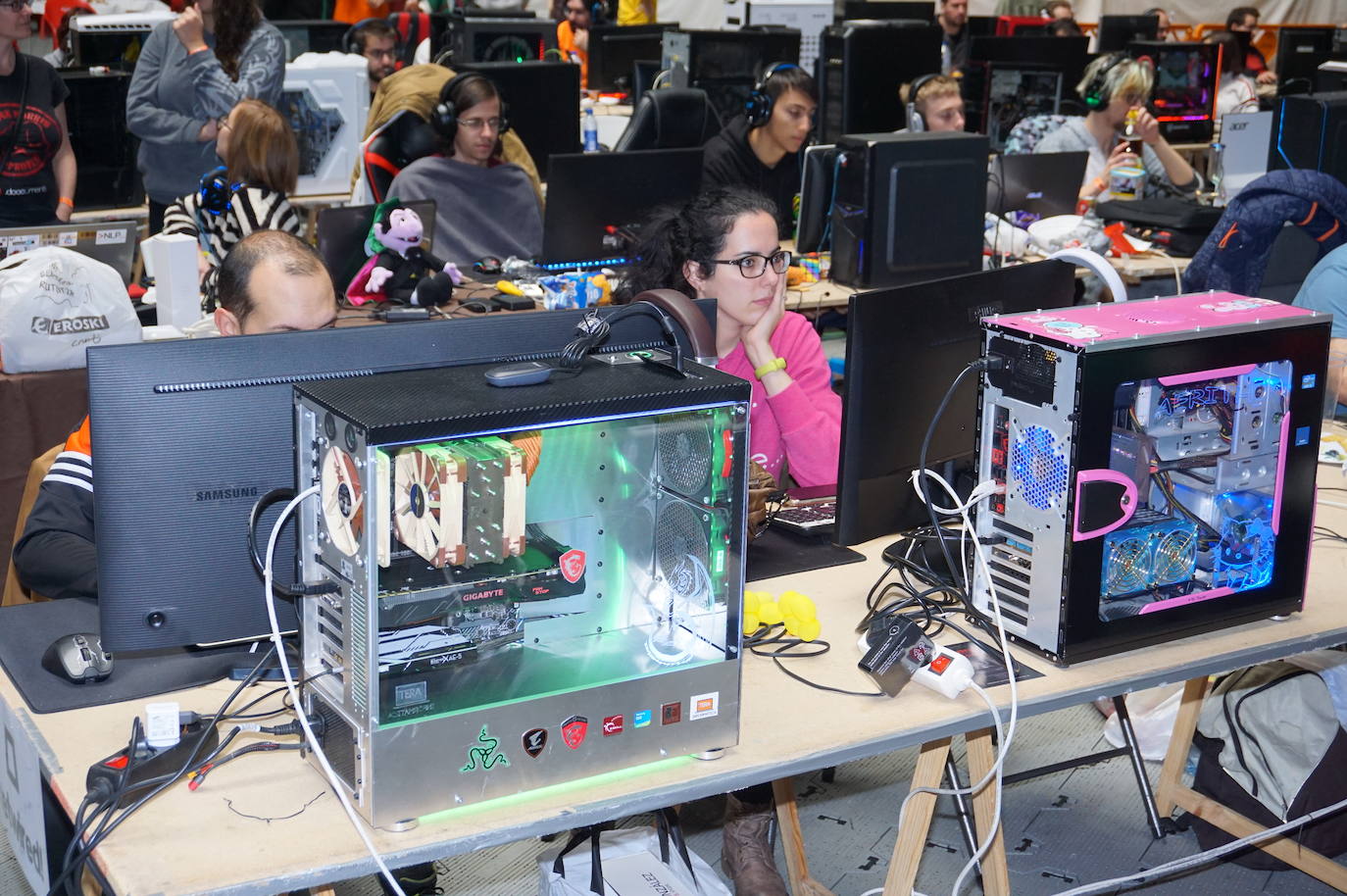 Mas de 400 participantes en la Lan Party arroyana. 