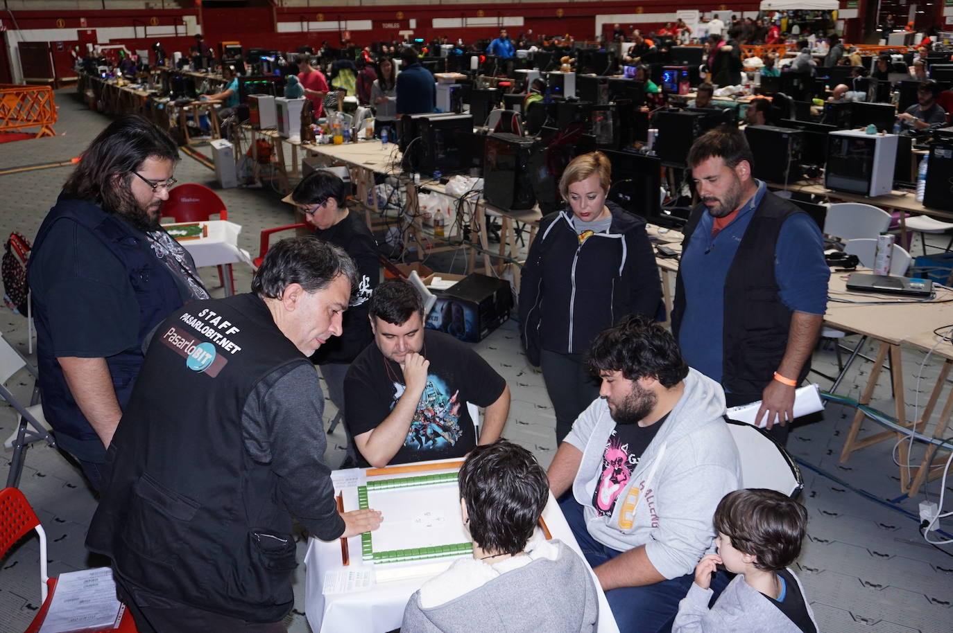 Mas de 400 participantes en la Lan Party arroyana. 
