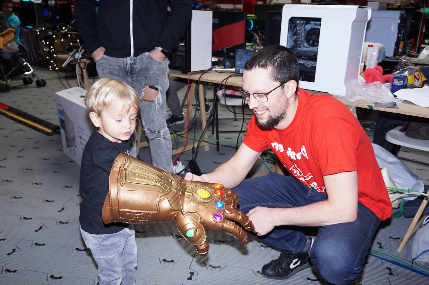 Mas de 400 participantes en la Lan Party arroyana. 