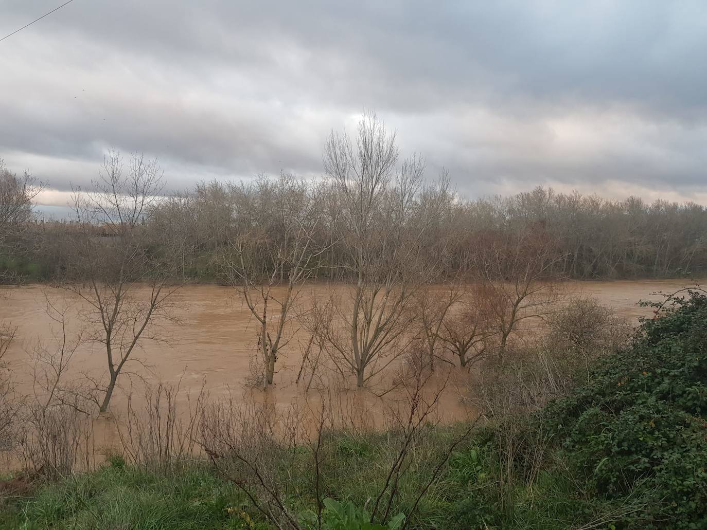 Fotos: Las consecuencias del temporal a su paso por Arroyo
