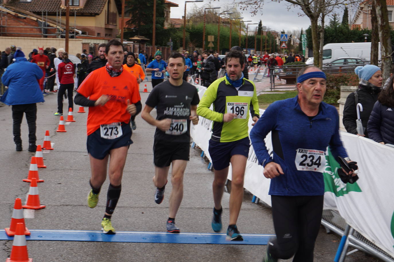 Ganadoras de la prueba femenina de 10 kilómetros. 