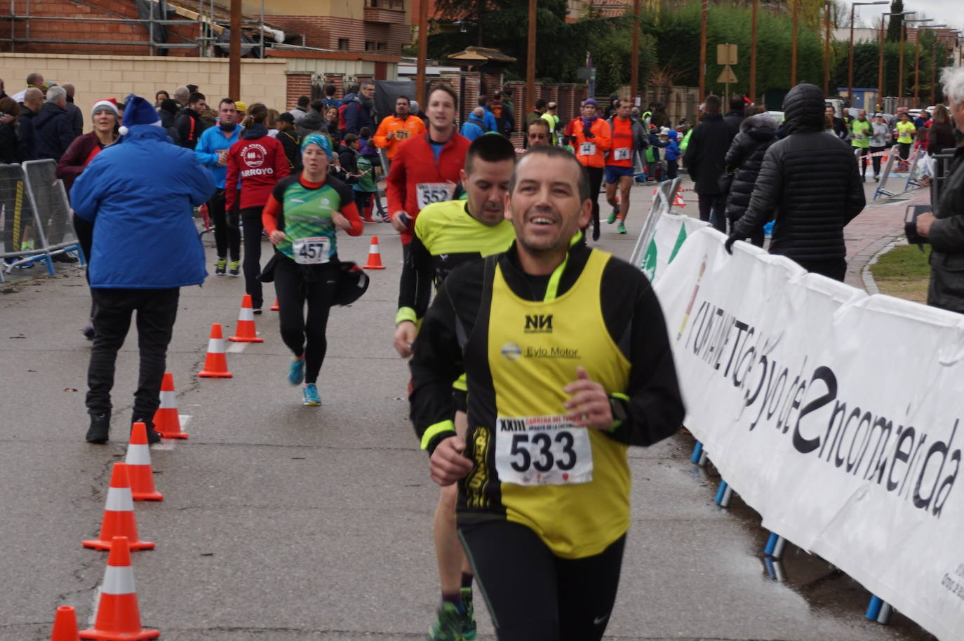Ganadoras de la prueba femenina de 10 kilómetros. 