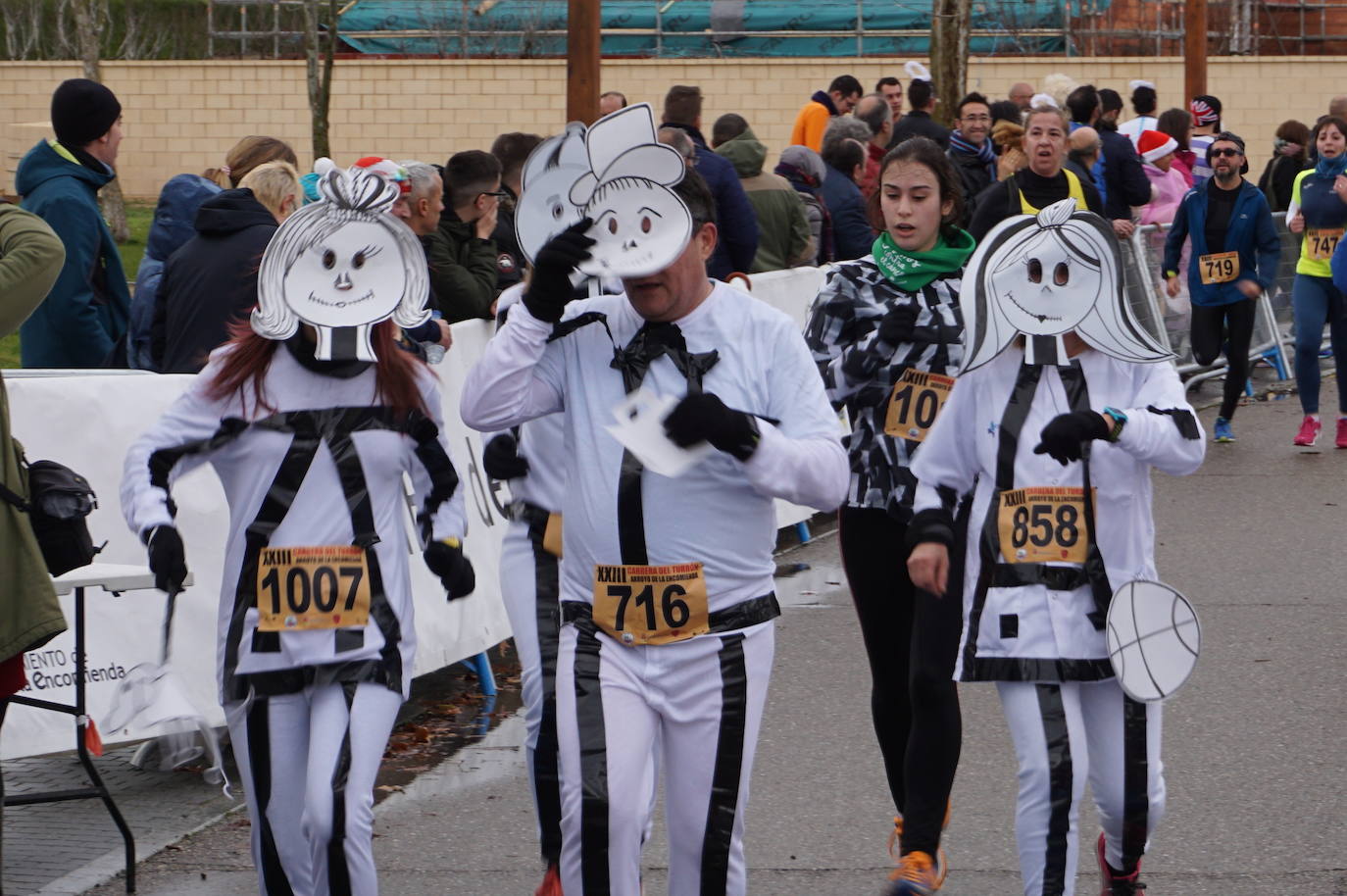 Ganadoras de la prueba femenina de 10 kilómetros. 