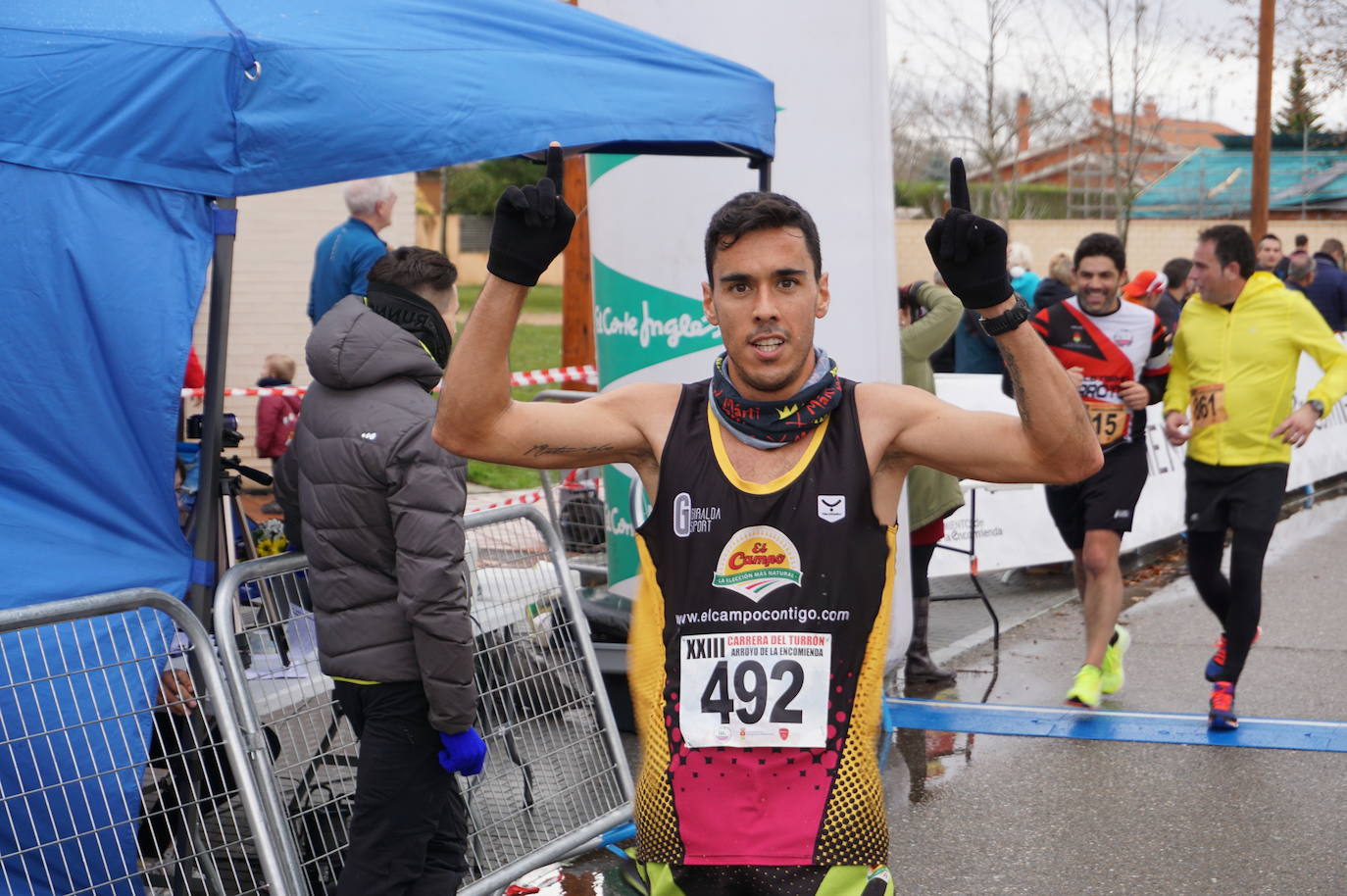 Ganadoras de la prueba femenina de 10 kilómetros. 
