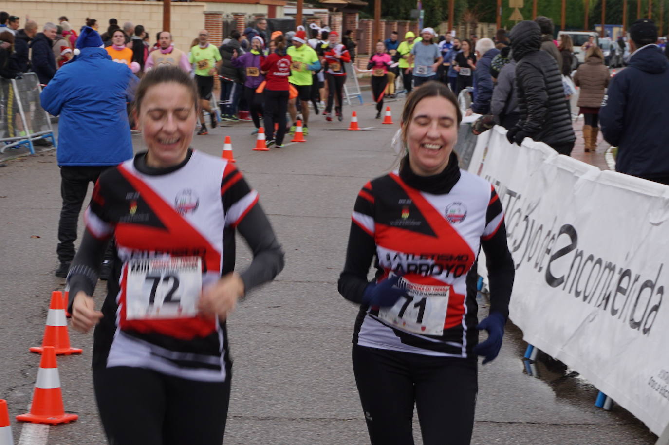 Ganadoras de la prueba femenina de 10 kilómetros. 