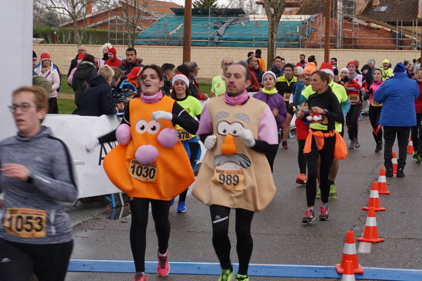Ganadoras de la prueba femenina de 10 kilómetros. 