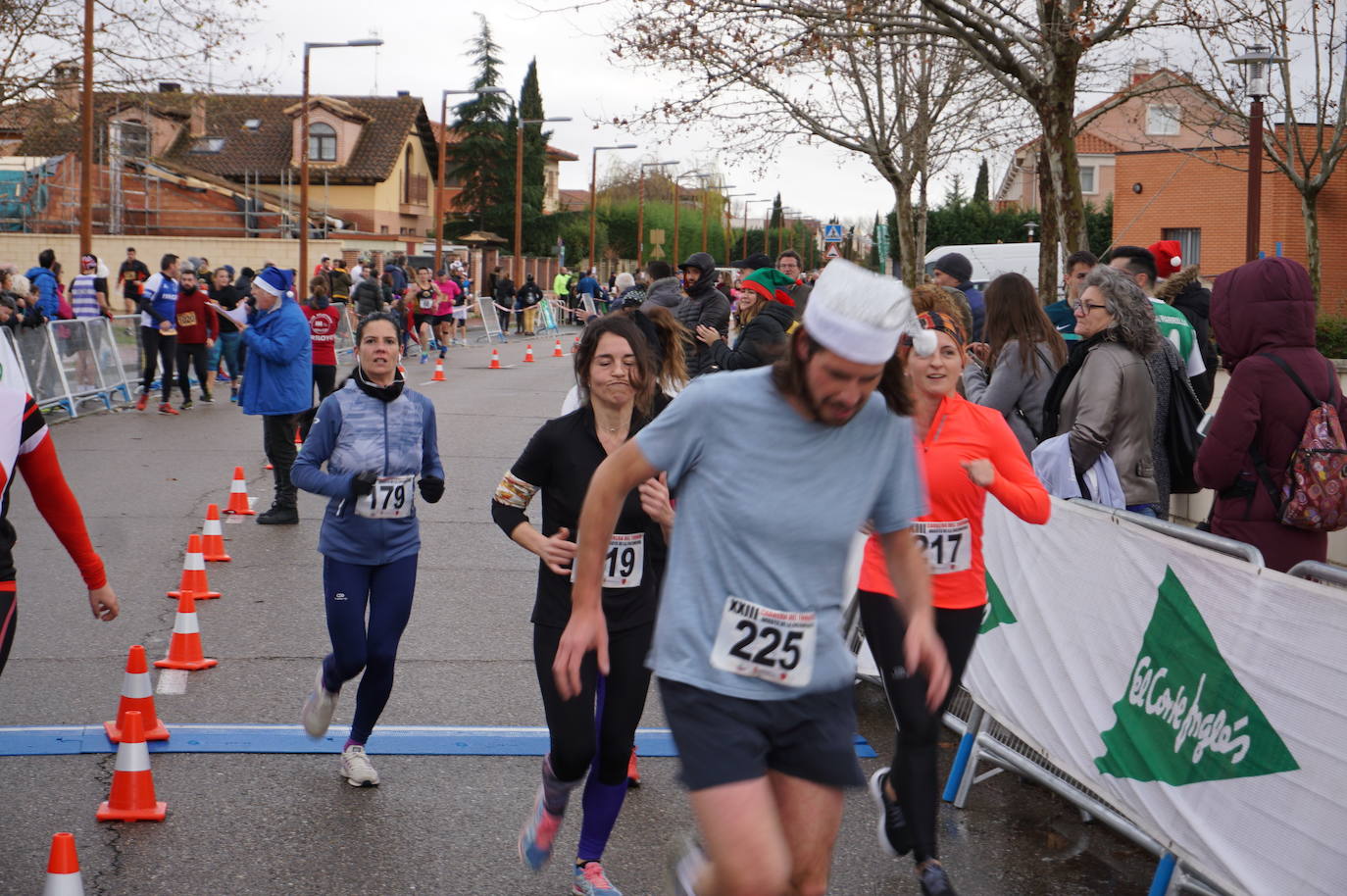 Ganadoras de la prueba femenina de 10 kilómetros. 