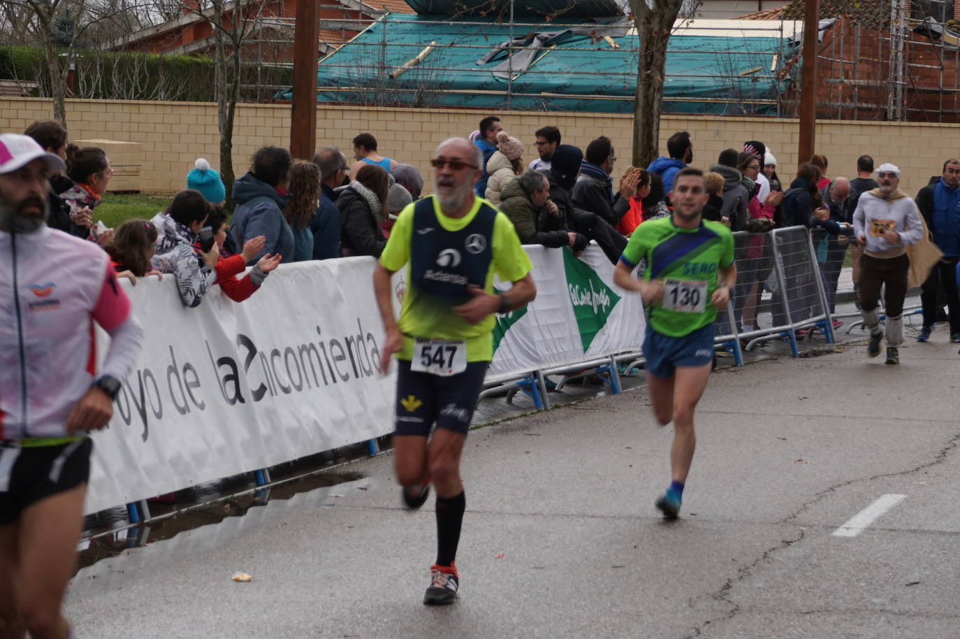 Ganadoras de la prueba femenina de 10 kilómetros. 