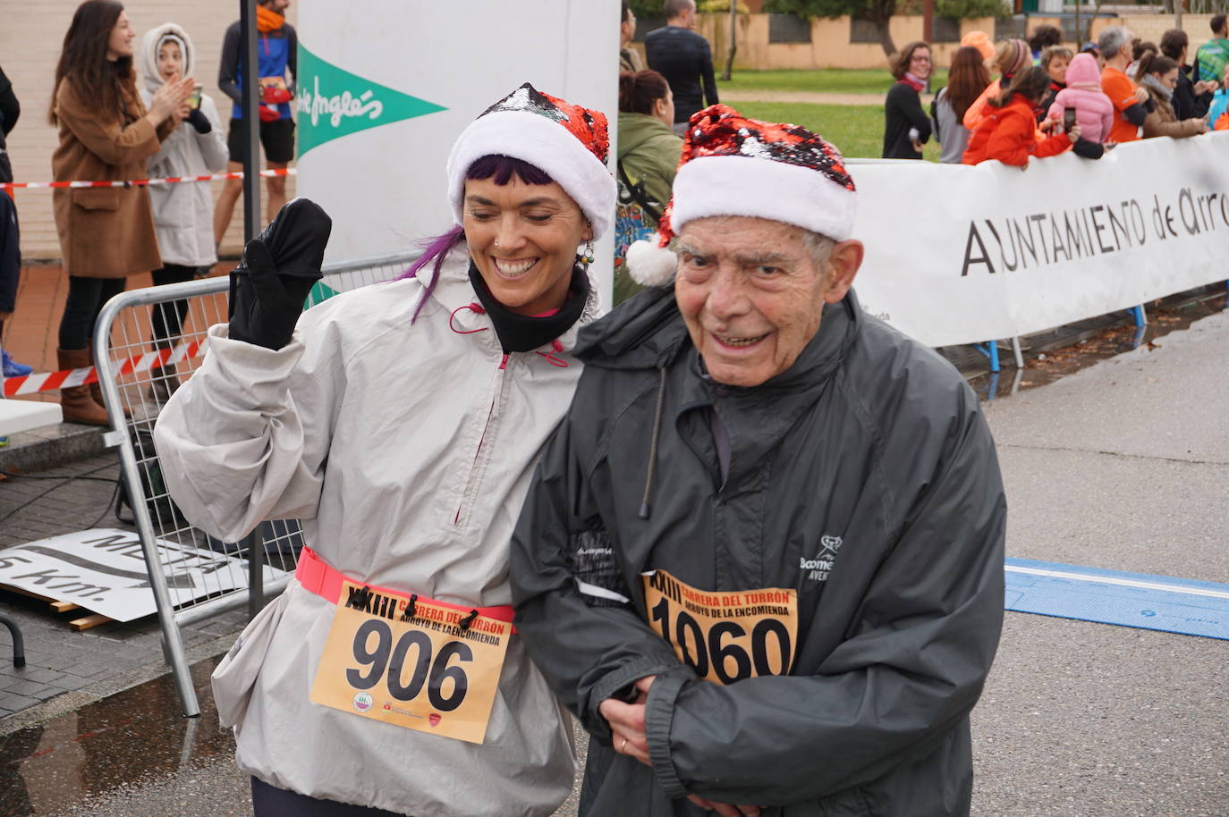 Ganadoras de la prueba femenina de 10 kilómetros. 