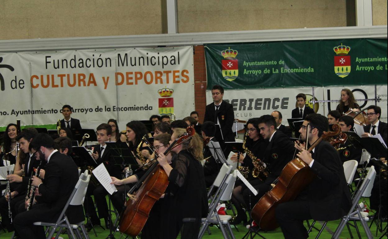 Sinfónica de Arroyo en el concierto de Año Nuevo del año pasado. 