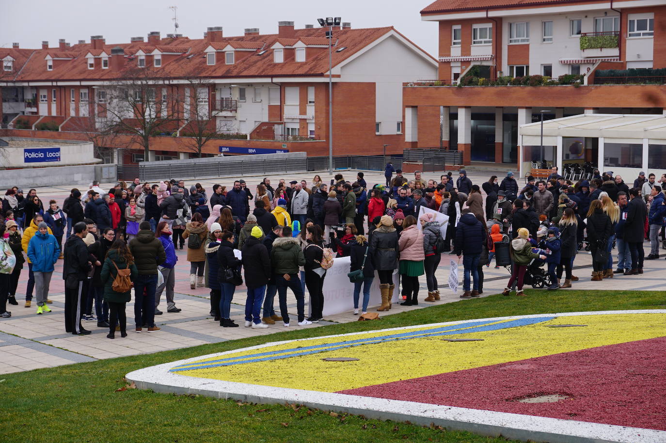 Lectura del manifiesto de la plataforma. 