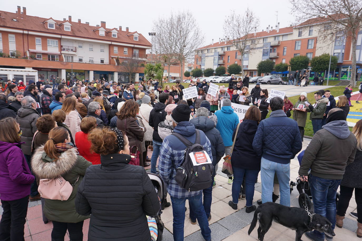 Lectura del manifiesto de la plataforma. 