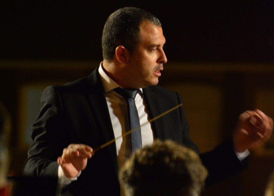 Davir Rivas, compositor autor de la suite sinfónica Castilla 1521. 