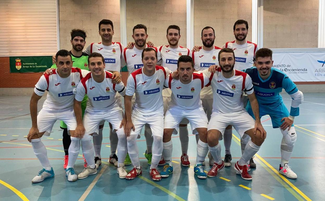 Plantilla del CD Unión Arroyo de fútbol sala para la temporada 2021-22. 