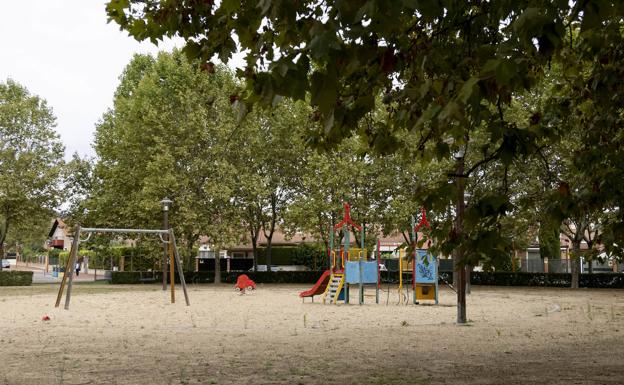 Parque infantil en La Vega. 