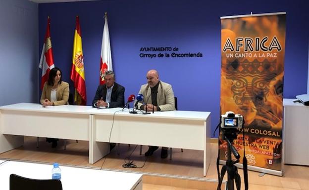 Presentación del proyecto África, un canto a la paz, a celebrar próximamente en Arroyo. 