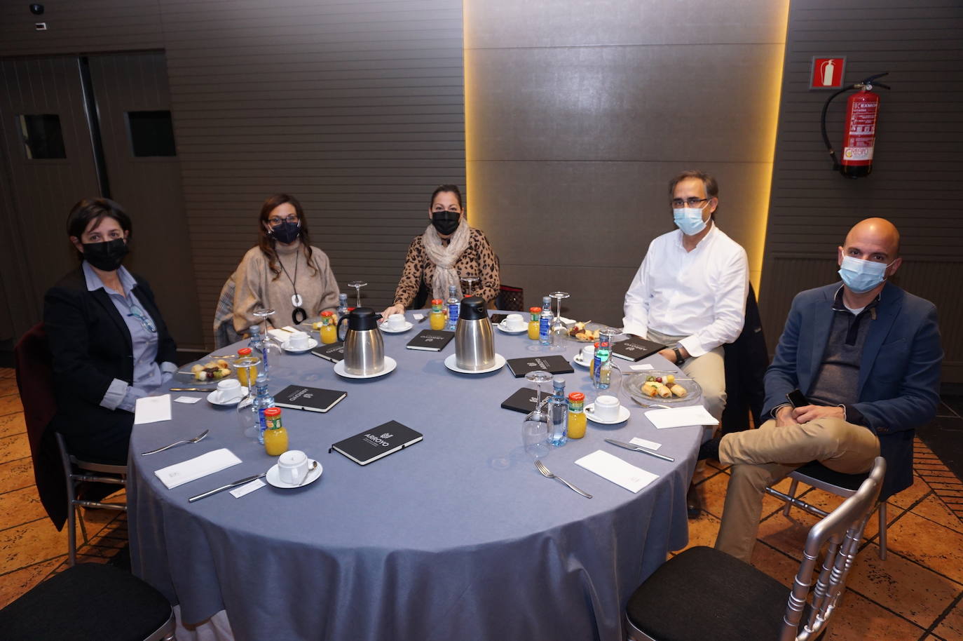 Más de un centenar de empresarios de Arroyo en el evento Hablemos de Negocios. 