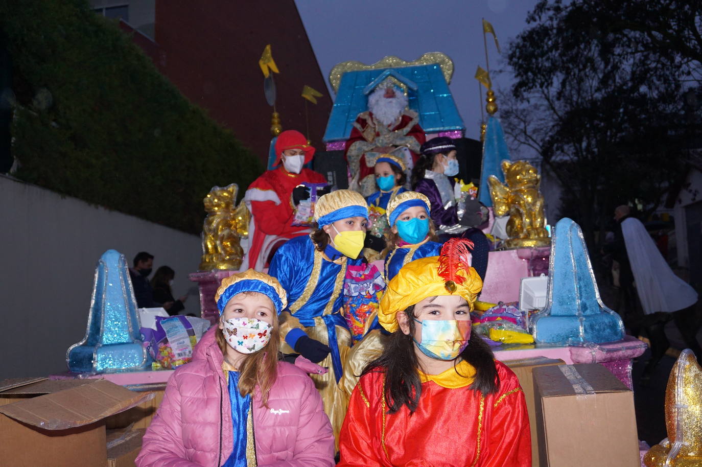 Cabalgata de Reyes Magos en Arroyo. 