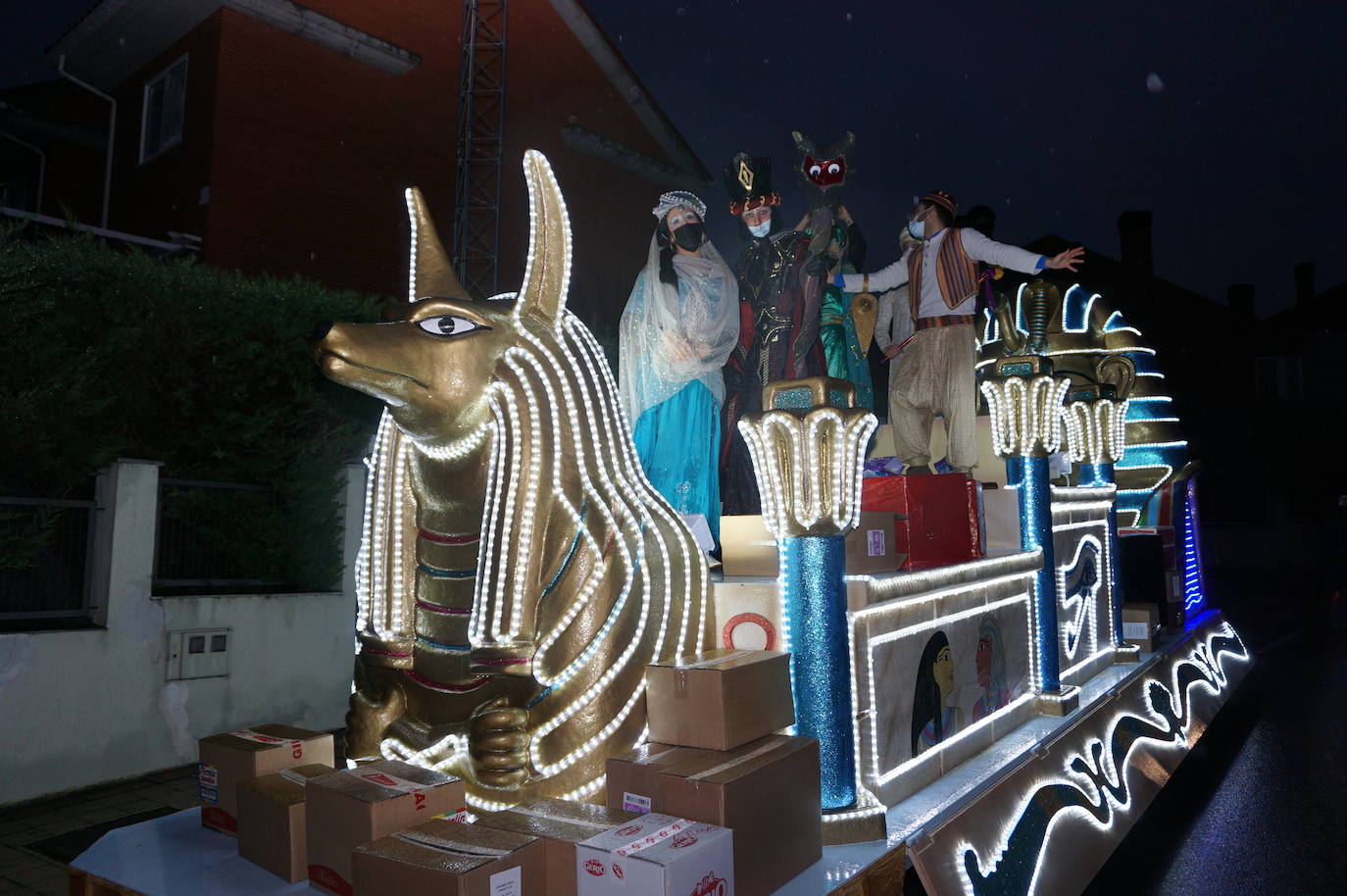 Cabalgata de Reyes Magos en Arroyo. 