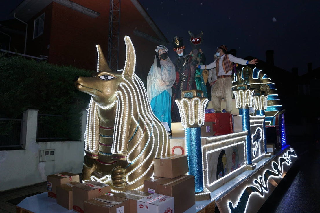 Cabalgata de Reyes Magos en Arroyo. 