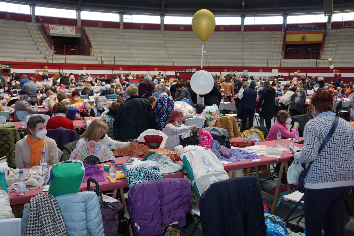 Han participado 500 personas, el máximo del aforo permitido. 