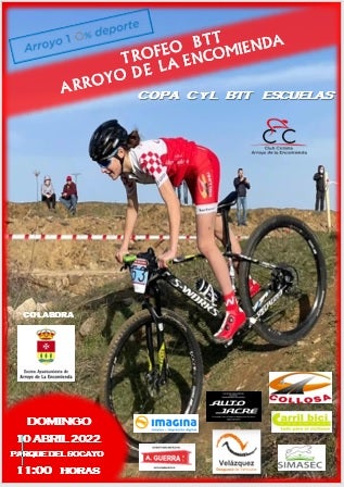 Imagen - Cartel de la prueba BTT que se celebrará el domingo 10 de abril en Arroyo