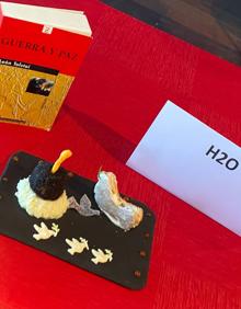 Imagen secundaria 2 - Distintas propuestas de pinchos, inspiradas en obras de la literatura 