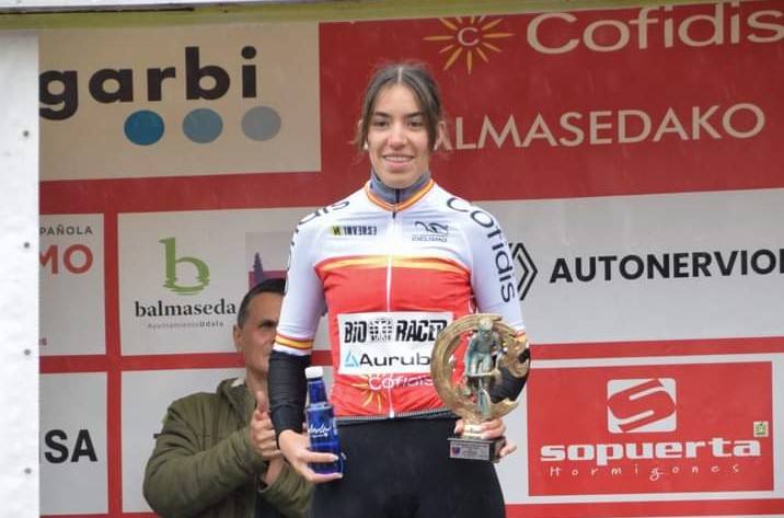 Estela Domínguez se proclamó segunda en la prueba celebrada en Balmaseda 