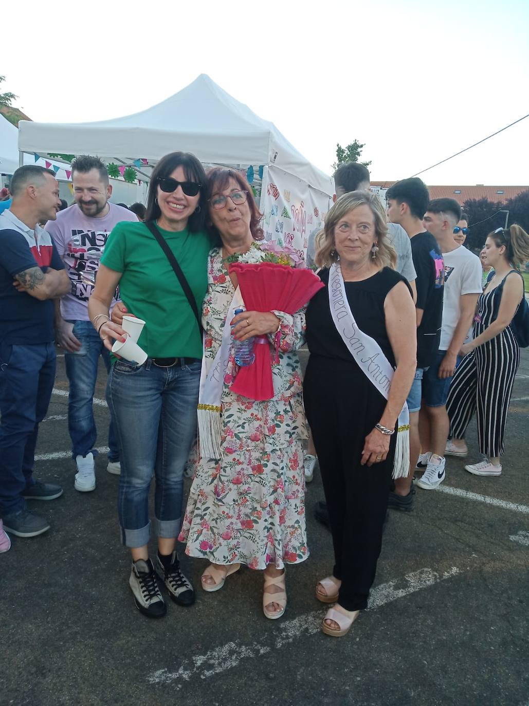 Reyes y reinas de 2022, Pregoneras y corporación municipal tras el pregón inaugural 