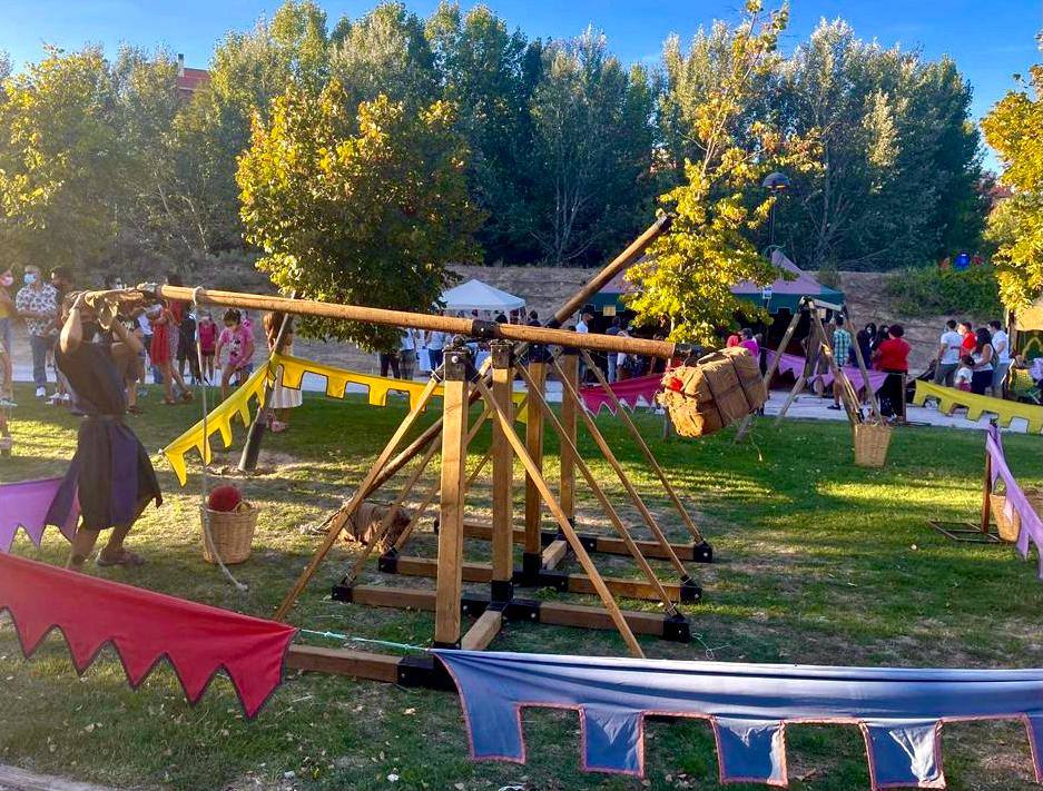 Juegos infantiles en la pasada edición del Mercado Medieval 