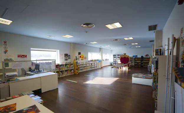 Instalaciones de la biblioteca infantil municipal de Arroyo 