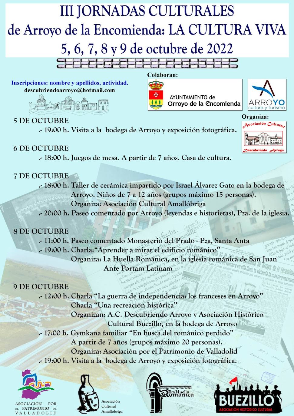 Imagen - Cartel de las actividades organizadas en las III Jornadas Culturales