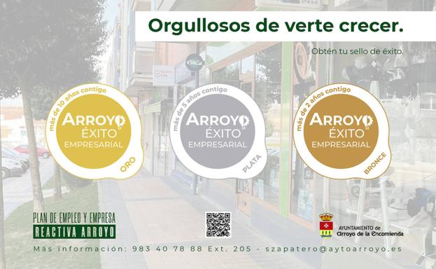 Cartel de la iniciativa 'Arroyo Éxito Empresarial' 