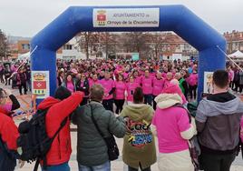 El pasado 5 de marzo se dieron cita en Arroyo más de 1.500 personas para participar en la IX Marcha Contra el Cáncer