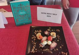 Pincho participante en la III Ruta del Pincho literario