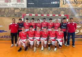 Equipo del Balonmano Arroyo juvenil masculino