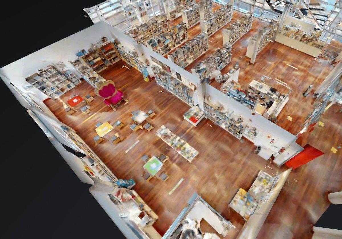 Imagen de la Biblioteca Municipal de Arroyo digitalizada