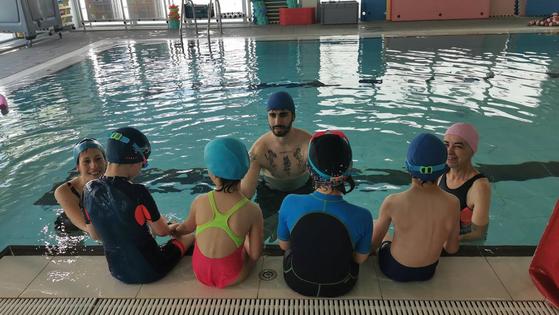 Natación inclusiva en Arroyo
