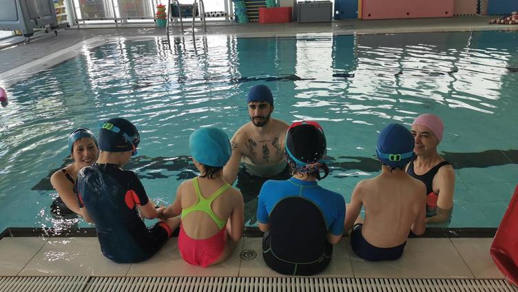 Natación inclusiva en Arroyo