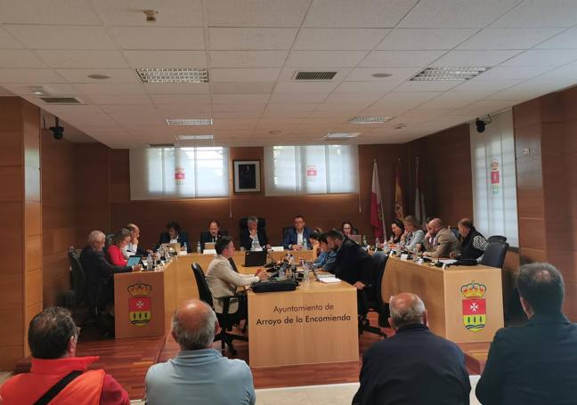 Pleno celebrado el miércoles