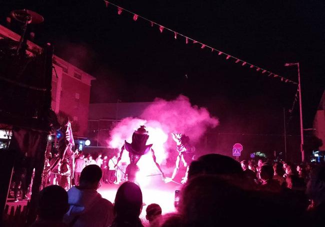 Espectáculo pirotécnico