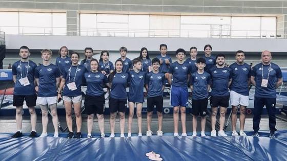 Arroyo, cantera de gimnastas de trampolín