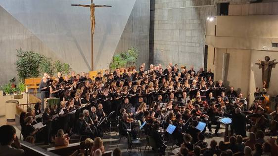 La Coral Támbara cantó en Chamber Art