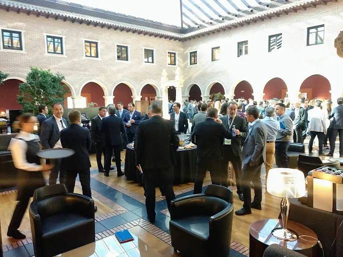 Celebración de una pasada edición de la Bolsa Internacional de Cereales del Duero